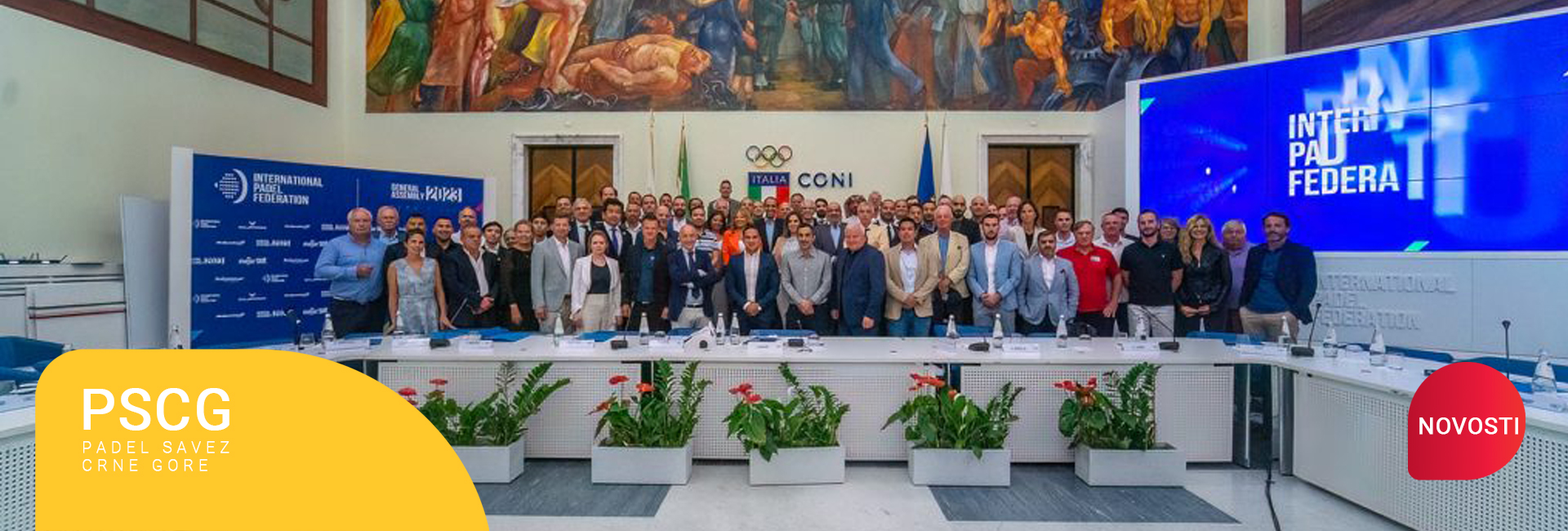 Padel savez Crne Gore postao punopravni član svjetske Padel federacije