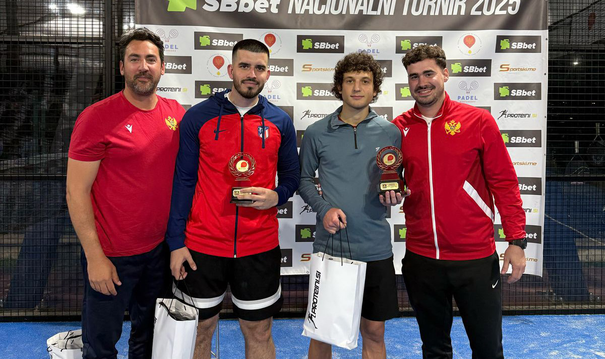 Na terenima Padel Titograd održan je SBbet Nacionalni  turnir rang 3.